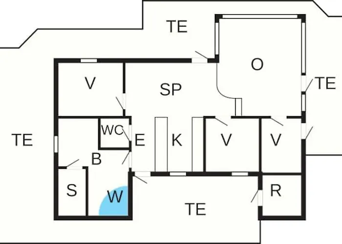 Dom wakacyjny 6 Person In Lokken-by Traum *